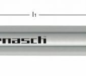 Karnasch VHM-afbramer 90°, lang, NHC-7000 coating voor aluminium