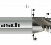 Karnasch VHM-ruwfrees, 2-/3-snijder, lang