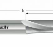 Karnasch VHM-frees, 1-snijder, rechte vertanding, rechts snijdend