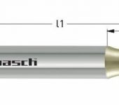 Karnasch VHM-hoekradiusfrees GOLDWIN, 3-/4-snijder, Tcx³-coating voor RVS