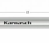 Karnasch VHM Radiusfrees FOURWIN, 4-snijder, TI-X2 coating voor TITANIUM
