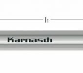 Karnasch VHM Radiusfrees, 4-snijder, INOX-F² coating voor exotische materialen