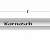 Karnasch VHM Radiusfrees FOURWIN, 4-snijder, INOX-HP coating voor RVS