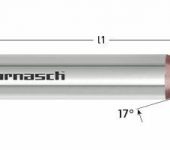 Karnasch VHM-Micro draadfrees LogTop polished, metrisch, voor binnendraad, NHC-7000 coating voor aluminium
