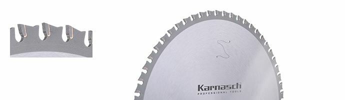 Karnasch HM Cirkelzaagblad, Dry-Cutter voor bouwstaal 260x2,2/1,8x30mm 60 WWF - NL: UNI1+UNI2 Art: 107100260010