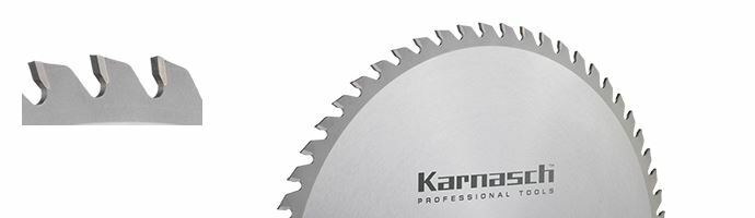 Karnasch HM cirkelzaagblad voor bosmaaiers 390x3,5/2,5x25mm 60 WZ - NL: 6-8,0-64 Art: 111340390010