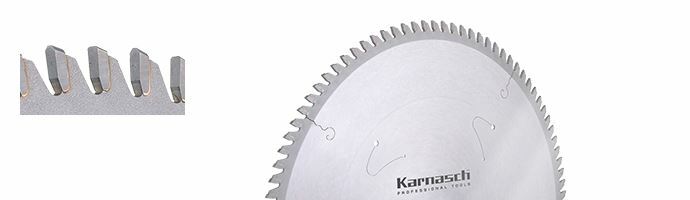 Karnasch HM cirkelzaagblad voor harde Kunststoffen, abrasieve materialen 500x3,5/2,8x30mm 144 TFF-P Art: 111430500010 BESTSELLER