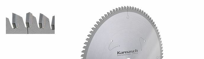 Karnasch HM cirkelzaagblad voor zacht, hard en gelijmd hout en kunststof 216x2,8/1,8x30mm 60 WZN - NL: 2-7-42 Art: 111450216030