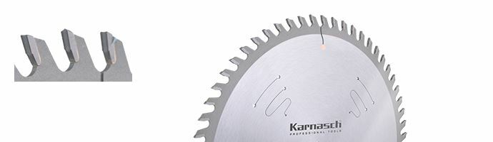 Karnasch HM cirkelzaagblad, holle tand 220x3,2/2,2x30mm 42 HDF-P - NL:2-7-42 Art: 111600220010 BESTSELLER