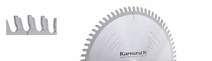 Karnasch HM cirkelzaagblad, holle tand 350x2,9/2,2x30mm 84 HTT-P - NL: UNI Art: 111604350010