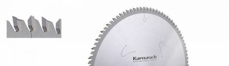 Karnasch HM cirkelzaagblad voor platen deling, extreme wisseltand 35°