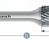 Karnasch HM freesstift ongecoat Type ZYA/HP-3 BESTSELLER
