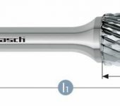 Karnasch HM freesstift ongecoat Type ZYA/HP-6
