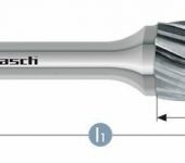Karnasch HM freesstift ongecoat Type ZYA/HP-7