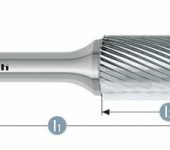 Karnasch HM freesstift ongecoat Type ZYB/HP-5