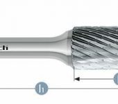 Karnasch HM freesstift ongecoat Type ZYB/HP-1