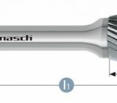 Karnasch HM freesstift ongecoat Type TRE/HP-2