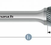 Karnasch HM freesstift ongecoat Type TRE/HP-5