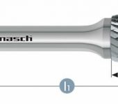 Karnasch HM freesstift ongecoat Type TRE/HP-6