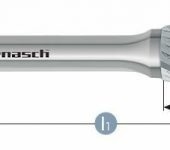 Karnasch HM freesstift ongecoat Type TRE/HP-1