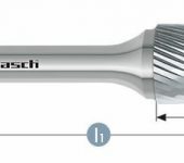 Karnasch HM freesstift ongecoat Type RBF/HP-5