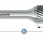 Karnasch HM freesstift ongecoat Type SPG/HP-2