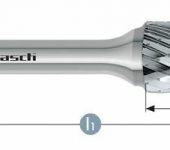 Karnasch HM freesstift ongecoat Type SPG/HP-1