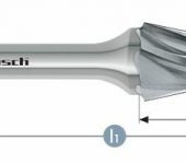 Karnasch HM freesstift ongecoat Type KEL/HP-7