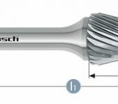 Karnasch HM freesstift ongecoat Type SKM/HP-2