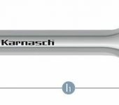 Karnasch HM freesstift ongecoat Type WKN/HP-4