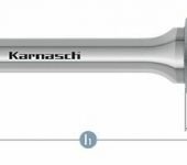 Karnasch HM freesstift ongecoat Type KSK/HP-2
