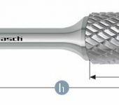 Karnasch HM freesstift ongecoat Type ZYA/HP-3 BESTSELLER