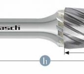 Karnasch HM freesstift ongecoat Type RBF/HP-9