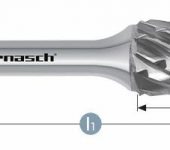 Karnasch HM freesstift ongecoat Type RBF/HP-8