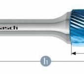 Karnasch HM freesstift Blue-Tec gecoat ZYA/HP-5