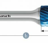 Karnasch HM freesstift Blue-Tec gecoat ZYA/HP-1