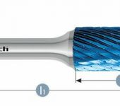 Karnasch HM freesstift Blue-Tec gecoat ZYB/HP-1