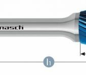 Karnasch HM freesstift Blue-Tec gecoat TRE/HP-2