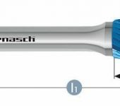 Karnasch HM freesstift Blue-Tec gecoat TRE/HP-1