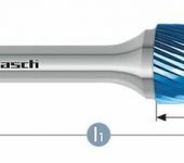 Karnasch HM freesstift Blue-Tec gecoat RBF/HP-5