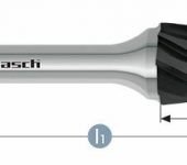 Karnasch HM freesstift Black-Tec gecoat RBF/HP-7