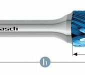 Karnasch HM freesstift Blue-Tec gecoat SPG/HP-1