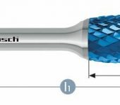 Karnasch HM freesstift Blue-Tec gecoat vlam/HP-6
