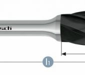 Karnasch HM freesstift Black-Tec gecoat vlam/HP-7
