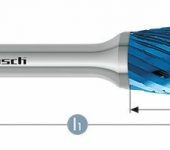 Karnasch HM freesstift Blue-Tec gecoat vlam/HP-1