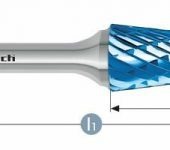 Karnasch HM freesstift Blue-Tec gecoat KEL/HP-6