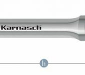 Karnasch HM freesstift Blue-Tec gecoat KUD/HP-9