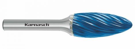 Karnasch HM freesstift Blue-Tec gecoat vlam/HP-9