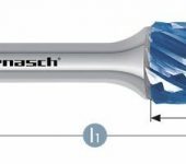 Karnasch HM freesstift Blue-Tec gecoat SPG/HP-8