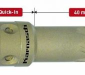 Karnasch HM kernboor Hard-Line 40, snijdiepte 40mm, Fein Quick-In